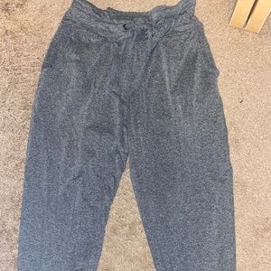 Gray joggers